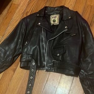 Leather jacket